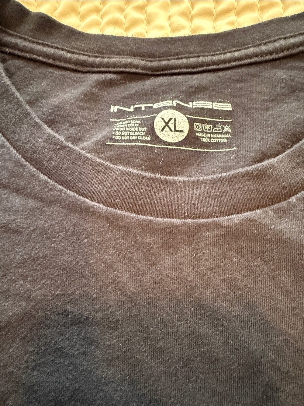 XL Black long Sleeve Crew Neck T-Shirt